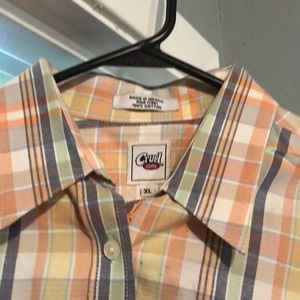 Button down western shirt